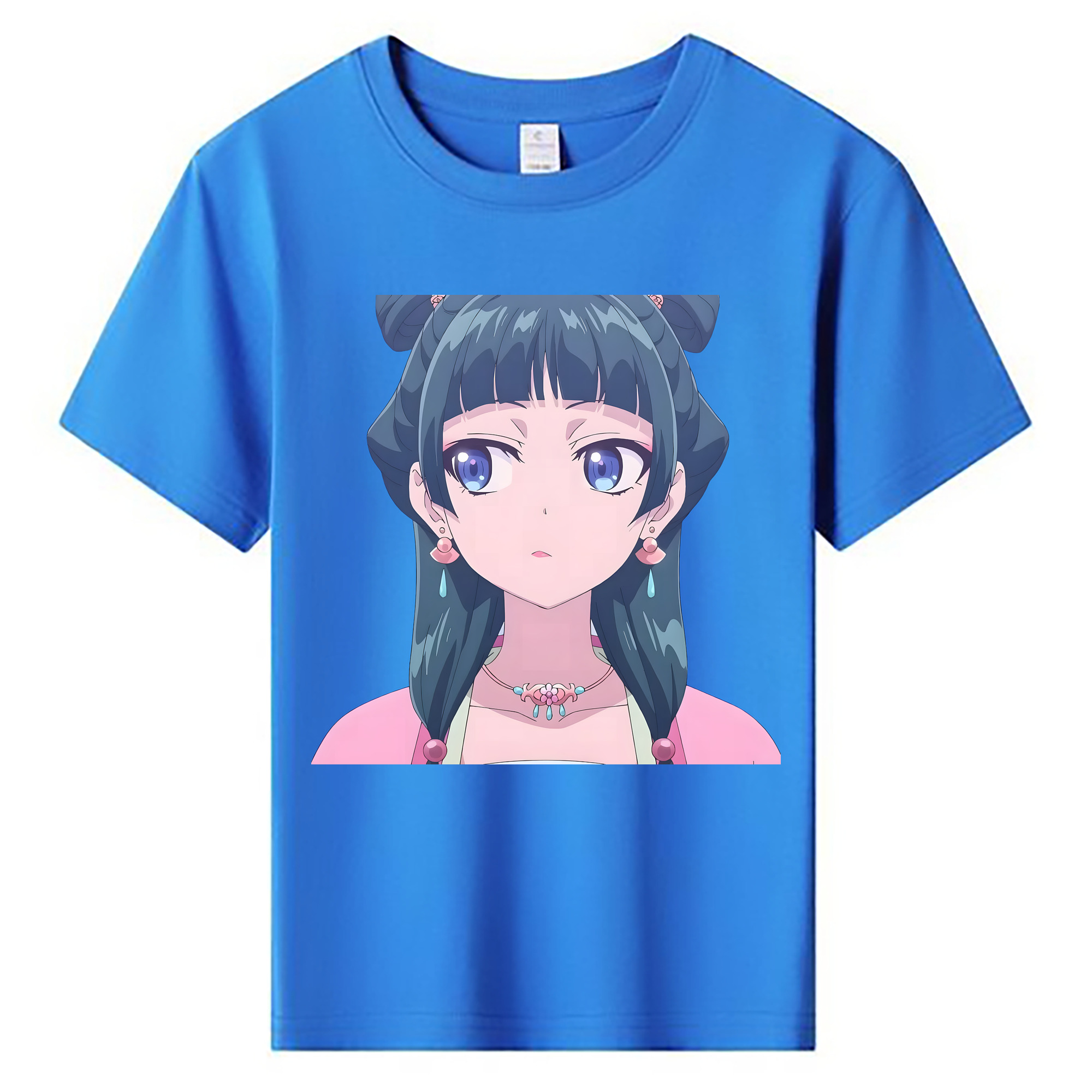 （画像用） 薬屋のひとりごと The Apothecary Diaries 綿100％キッズTシャツ（フロントプリント）